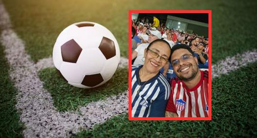 Hincha invitó a su madre a partido Junior-América y la mujer terminó herida