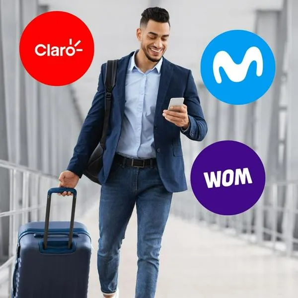 Claro, Movistar, Wom y más dan roaming internacional a quienes salgan de Colombia