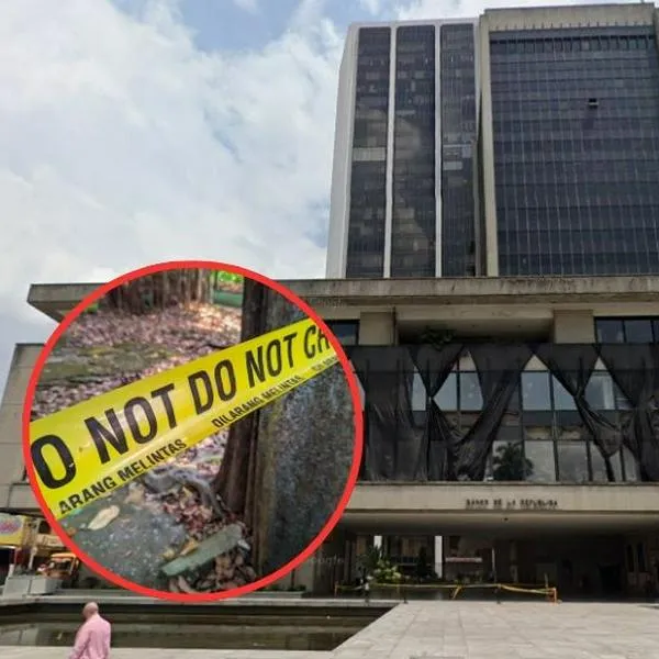  En extrañas circunstancias murió un señor en el Banco de la República de Medellín; era muy conocido en el centro