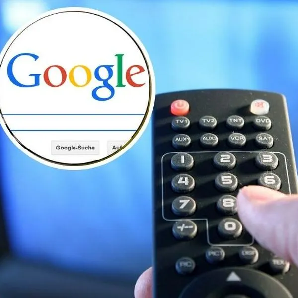 Foto de televisor y Google, en nota de cómo usar inteligencia artificial en Google TV por ver nuevas películas y series