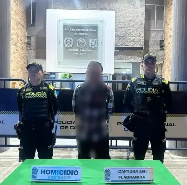 Hombre que habría asesinado a sus hijos en Bogotá.