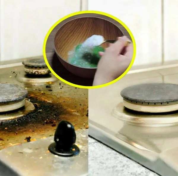 Cómo limpiar la grasa de la estufa de la cocina rápido y sencillo: video es viral
