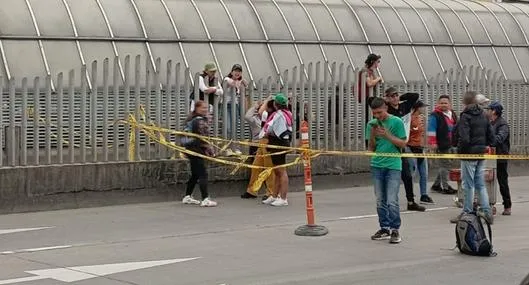 Movilidad en Bogotá hoy: cierre de estación Ricaurte de Transmilenio por marchas