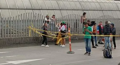 Movilidad en Bogotá hoy: cierre de estación Ricaurte de Transmilenio por marchas