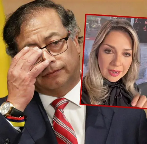 Petro le responde Vicky Dávila sobre supuesta encuesta. 