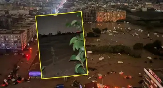 "Agarrada de una planta": angustiante relato de mujer que pide ayuda por tornado en España