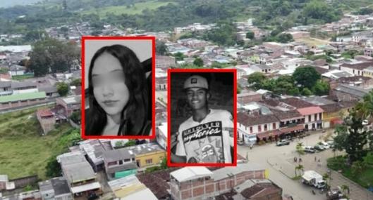 Hallaron muertos a una joven de 16 años y a su novio de 20 en Valle del Cauca