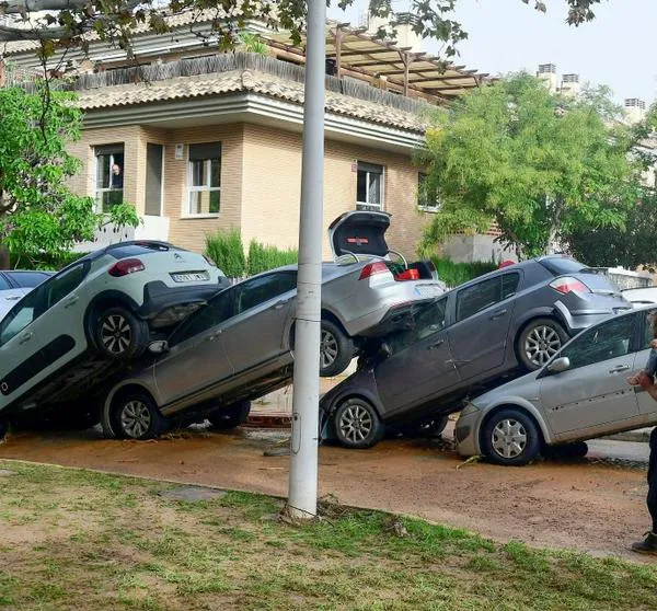 Inundaciones en Valencia, España. Imágenes aterradoras.