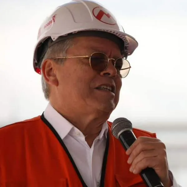 Fotografía de Leonidas Narváez, gerente de la Empresa Metro de Bogotá. 