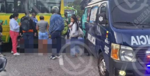 Motociclista murió en terrible choque contra un bus en Bucaramanga: cómo fue