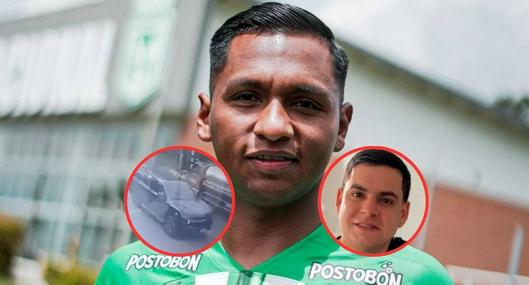 Motociclista en accidente de Alfredo Morelos apareció y desmintió al jugador