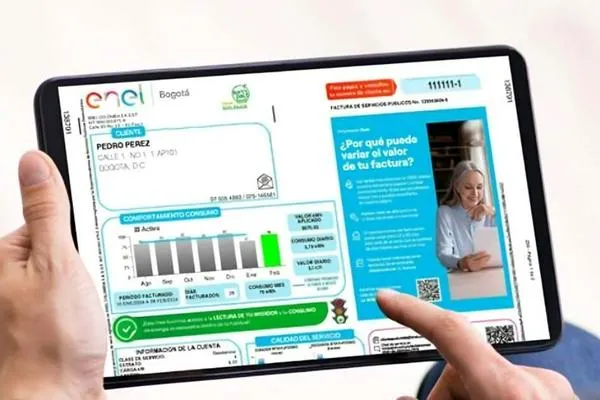 ¡Enel Colombia explica todo sobre la factura electrónica! Aquí te contamos 👇🏻 