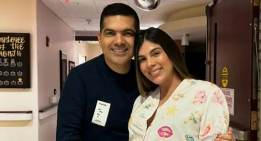 Peter Manjarrés se convierte en padre de un niño llamado Peter Jr.