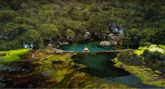 Foto de termales, en nota de cómo llegar a las termales de Murillo, Perla del norte de Tolima 