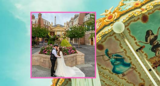 Pareja se ha casado 5 veces en los parques de Disney: cuál es la razón