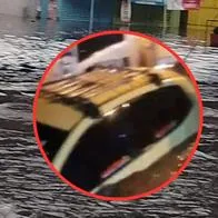 [Video] Santa Marta sufrió inundaciones; imágenes evocan la DANA en Valencia