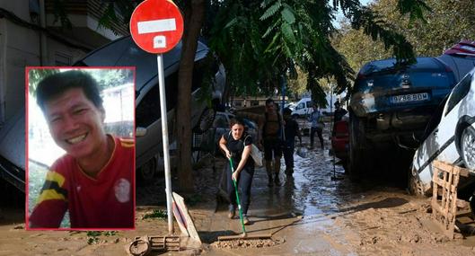 Él era Nelson Quijano, el colombiano que murió por cuenta de las inundaciones de Dana en Valencia, España