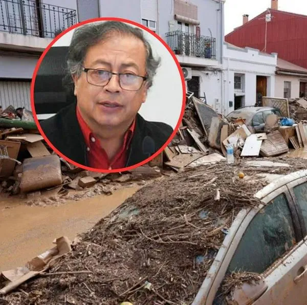 Gustavo Petro aseguró que hay 32 colombianos desaparecidos en Valencia, España