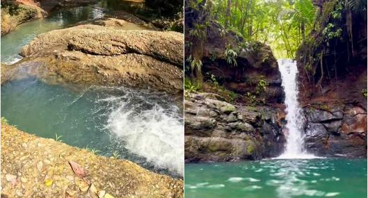 Fotos de cascada Paraíso, en nota de cómo llegar a cascada Paraíso en Buenaventura 