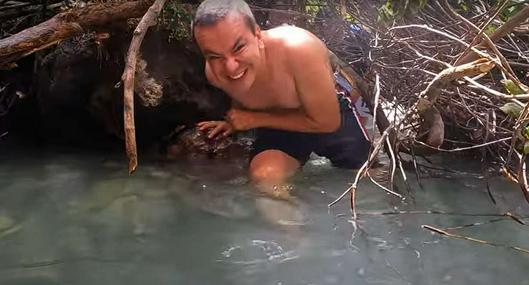 Foto de Termales El Sifón, en nota de cuál es el único río de agua caliente en Colombia