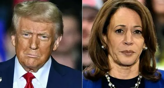 Kamala Harris responde a Donald Trump luego de atacar con un comentario a excongresista republicana.