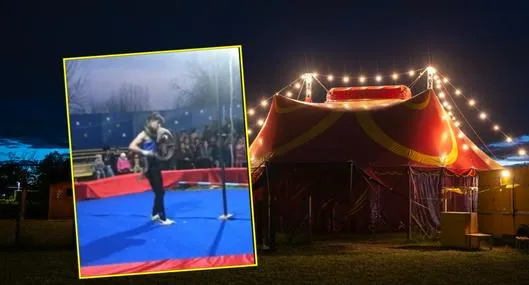 Trabajador de circo fue asfixiado por serpiente y habría muerto; video impacta