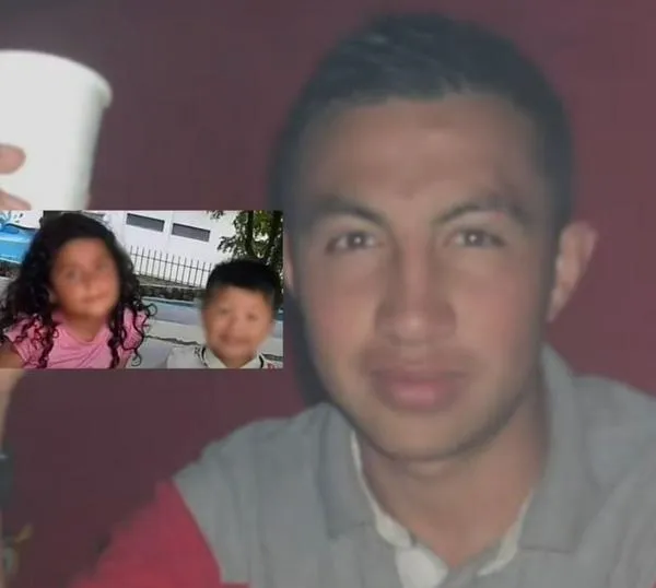 Darwin Beltrán, asesinó de sus hijos en Bogotá, fue hallado sentado en su casa