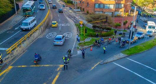 Plan piloto busca mejorar la movilidad en la Circunvalar, La Calera y la Séptima 