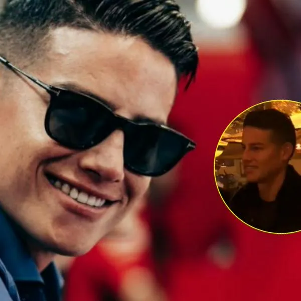 James Rodríguez reaccionó a raperos que le improvisaron en la calle, en España