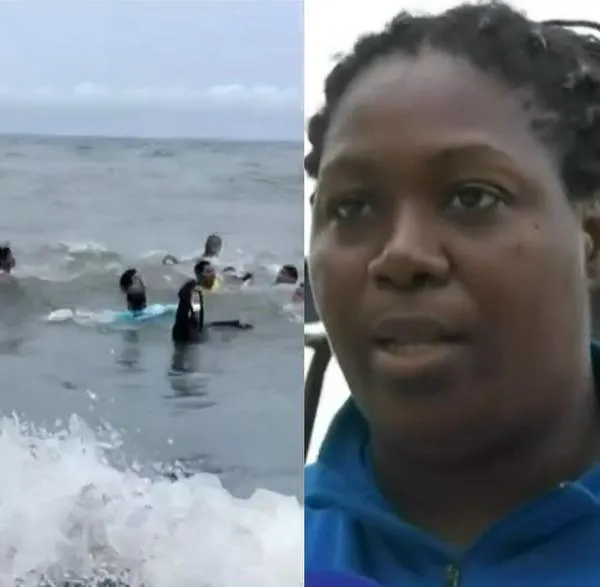 En Santa Marta, una masajista logró salvarle la vida a un turista que fue hallado inconsiente y metido en el mar. Hay alerta por tormenta tropical Rafael.
