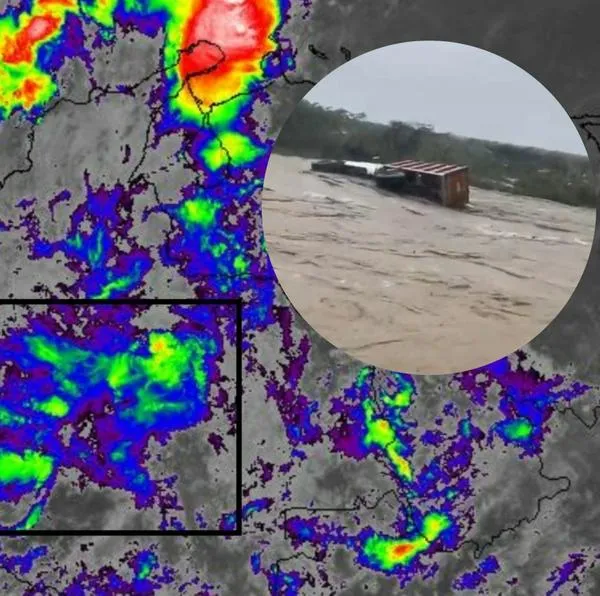 Inundaciones en La Guajira. 