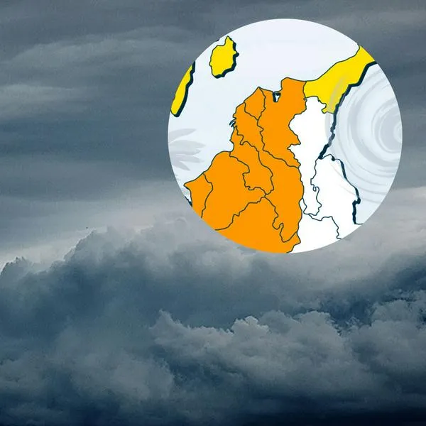 Tormenta tropical azota Colombia. 