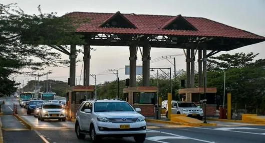 Así será la suspensión del cobro del peaje Papiros en la vía Barranquilla – Cartagena