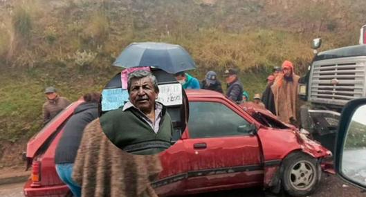 El papá de Nairo Quintana, Luis, se estrelló hoy 5 de noviembre por imprudencia al volante: dicen cómo fue accidente. Le contamos los detalles.