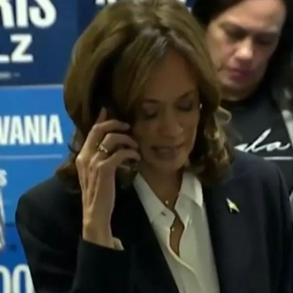 Extraña llamada de Kamala Harris con votante, en elecciones de Estados Unidos