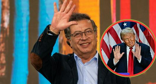 Gustavo Petro reaccionó a triunfo de Donald Trump en Estados Unidos y le metió presión por el "colapso climático". 