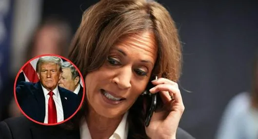 Kamala Harris llamó a Donald Trump para reconocer su victoria y felicitarlo