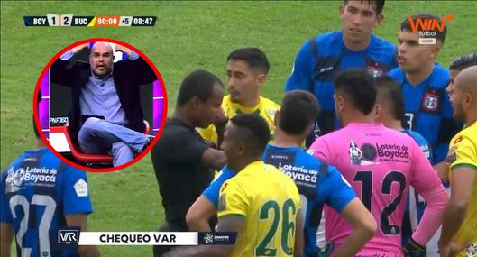 Andrés Marocco, a propósito de lo que dijo del partido Boyacá Chicó 1-1 Bucaramanga: detalles y polémica