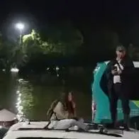 🔴 Inundaciones en Bogotá EN VIVO: conductores se tuvieron que subir a los techos