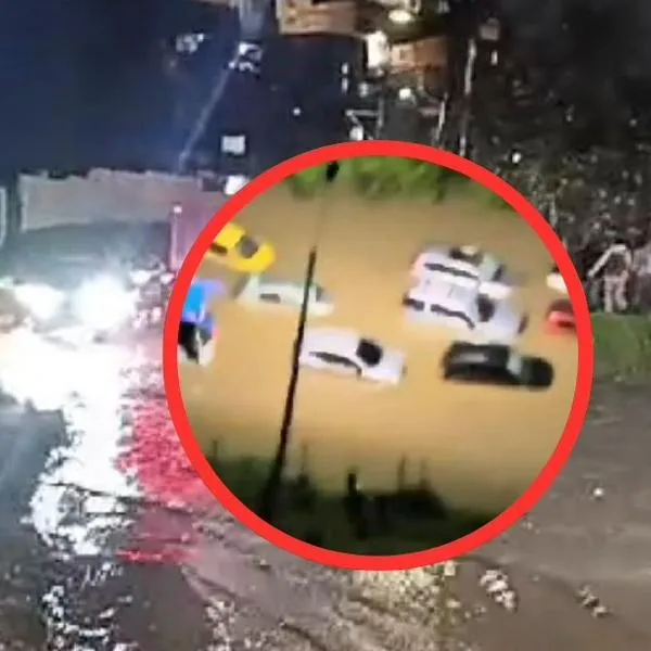 [Video] Inundaciones de la Autopista Norte desde helicóptero