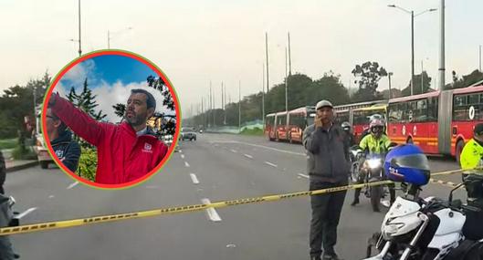 La Autopista Norte en Bogotá podría cerrarse totalmente de continuar los fuertes aguaceros que causaron caos durante el miércoles 6 de noviembre. 