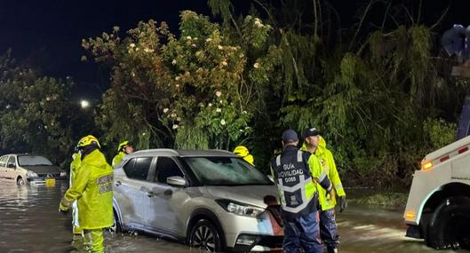 Autopista Norte, en Bogotá está cerrada y Carlos Fernando Galán anunció medidas