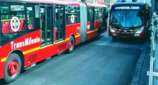 Peatón muere al ser arrollado por bus de Transmilenio, en el sur de Bogotá