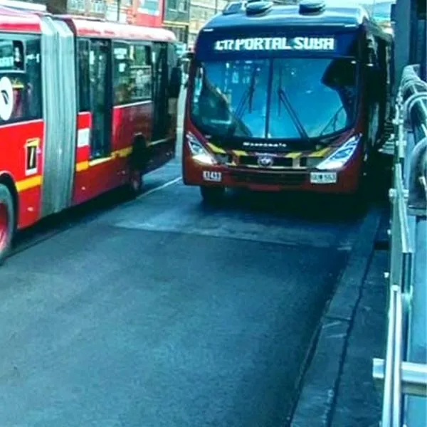 Peatón muere al ser arrollado por bus de Transmilenio, en el sur de Bogotá