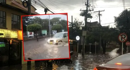 Lluvias en Bogotá y Cundinamarca hoy: videos de inundaciones en Cajicá