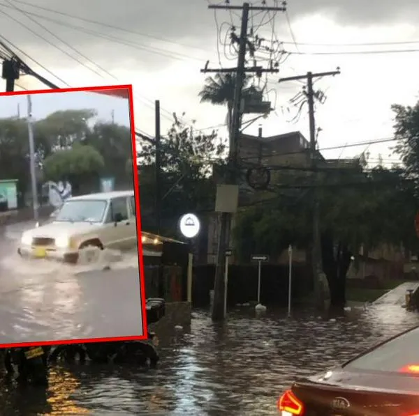 Lluvias en Bogotá y Cundinamarca hoy: videos de inundaciones en Cajicá