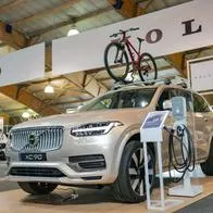 Volvo aterrizó recargado en el Salón del Automóvil, por venta de carros eléctricos
