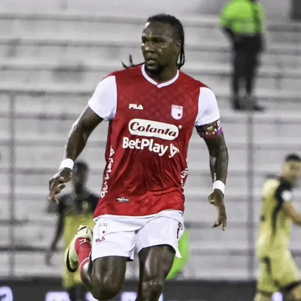 Hugo Rodallega hizo fuerte confesión sobre el camerino de Santa Fe, luego de salir figura en el partido que venció 2-1 a Once Caldas.