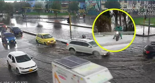 Lluvias en Bogotá hoy sábado: videos de la granizada que cayó en la capital