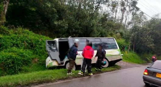 Conductor de bus intermunicipal fue asesinado en la vía Ubaté: ¿cómo ocurrió?